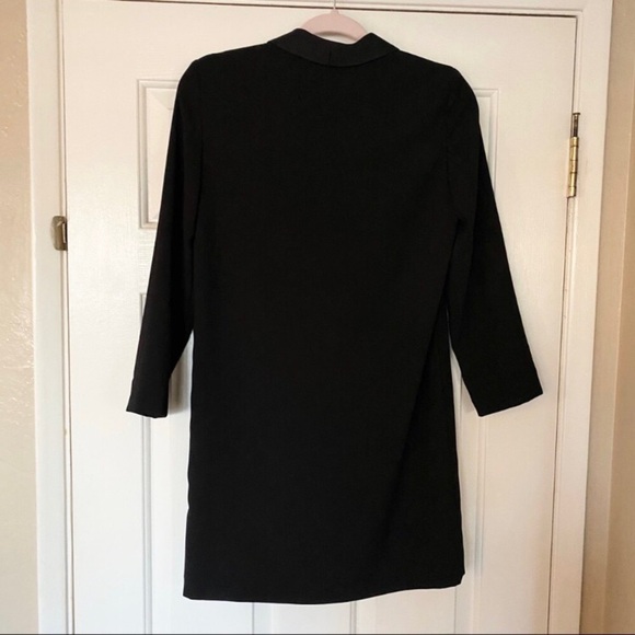 NWT TOPSHOP Long Line Double Breasted Dress /Blazer - Picture 4 of 10